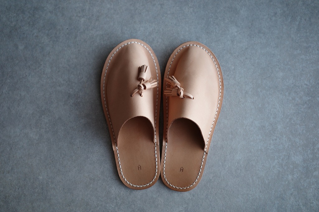 Hender Scheme leather slipper(エンダースキーマ レザースリッパ